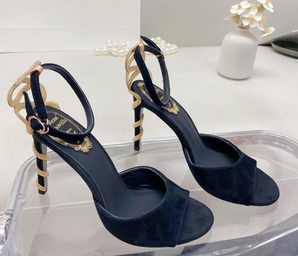 fashion renecaovilla morgana sandals shoes gold crystal snake wrapped women high heels gladiator sandalias lady dress bridal wedding 35-43, Black
fashion renecaovilla morgana sandals shoes gold crystal snake wrapped women high heels gladiator sandalias lady dress bridal wedding 35-43, Black