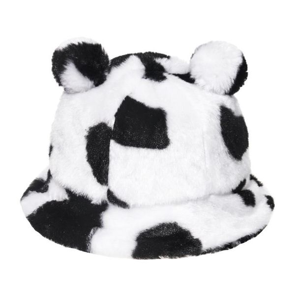 new faux fur winter panama bear ear outdoor sunscreen bucket hat versatile leopard print cow rabbit hair plush basin cap9hpj246p, Blue;gray
new faux fur winter panama bear ear outdoor sunscreen bucket hat versatile leopard print cow rabbit hair plush basin cap9hpj246p, Blue;gray