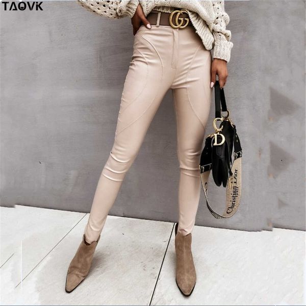 women's leggings taovk high waist spliced loose leather pants women autumn solid drawstring pu leather trousers women straight pants fe, Black
women's leggings taovk high waist spliced loose leather pants women autumn solid drawstring pu leather trousers women straight pants fe, Black