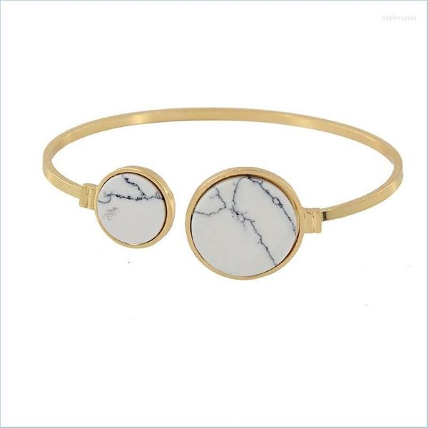 bangle bangle cuff bracelets adjustable open white natural stone geometric round gold color bangles drop delivery 2021 jewelry dhiea, Black
bangle bangle cuff bracelets adjustable open white natural stone geometric round gold color bangles drop delivery 2021 jewelry dhiea, Black