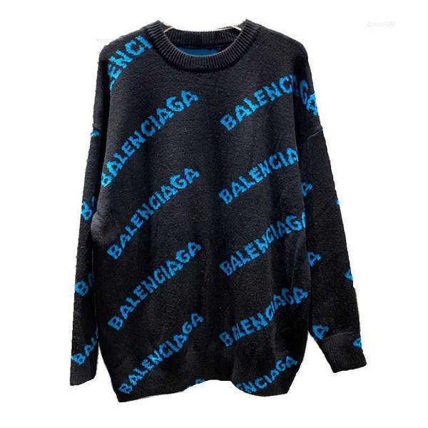 woolen ladies sweater fashion men's women's paris balemcigas women cardigan style couple casual loose round neck spring screen ful, White;black
woolen ladies sweater fashion men's women's paris balemcigas women cardigan style couple casual loose round neck spring screen ful, White;black