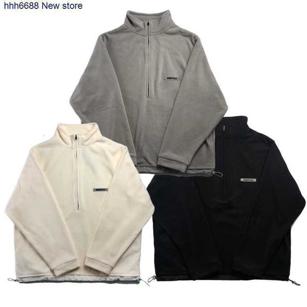 2022 new hoodies sweatshirt streetwear fashion brand essential men's women's half zip harajuku polar fleece jacket hip hop loose p, Black
2022 new hoodies sweatshirt streetwear fashion brand essential men's women's half zip harajuku polar fleece jacket hip hop loose p, Black