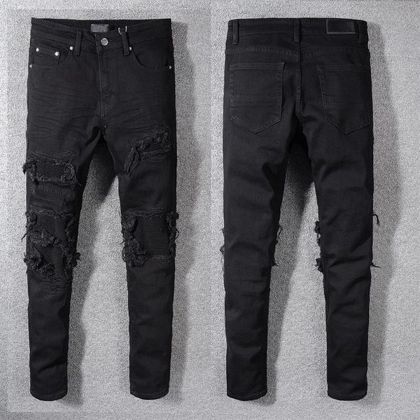 designer luxury mens jeans brand washed design black slim-leg denim pants lightweight stretch skinny motorcycle biker jean trouser210e, Blue
designer luxury mens jeans brand washed design black slim-leg denim pants lightweight stretch skinny motorcycle biker jean trouser210e, Blue