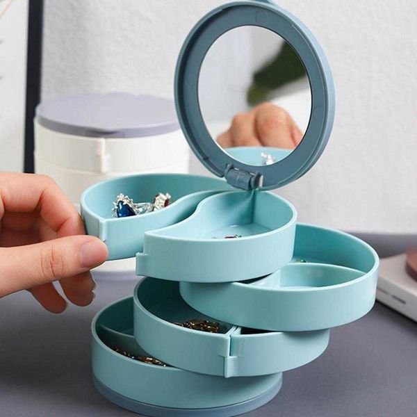 jewelry boxes storage multilayer rotating plastic stand earrings ring cosmetics beauty container organizer with mirror l221021, Black;white
jewelry boxes storage multilayer rotating plastic stand earrings ring cosmetics beauty container organizer with mirror l221021, Black;white
