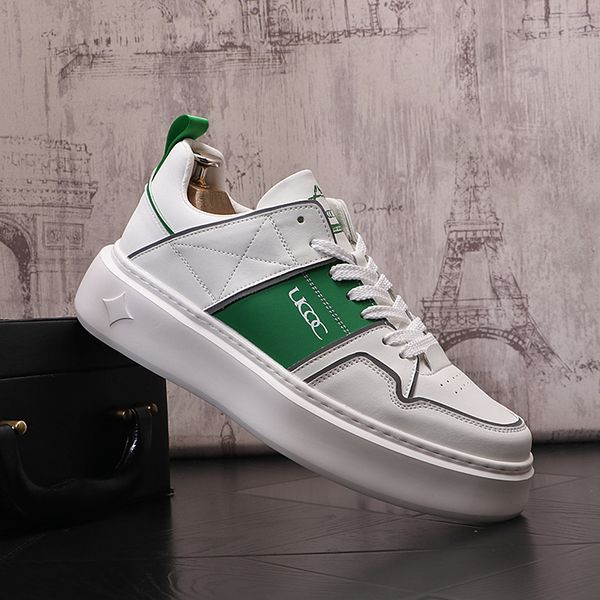 fashion designer party dress wedding shoes breathable lace-up men casual sneakers round toe thick bottom vulacnized driving walking loafers, Black
fashion designer party dress wedding shoes breathable lace-up men casual sneakers round toe thick bottom vulacnized driving walking loafers, Black