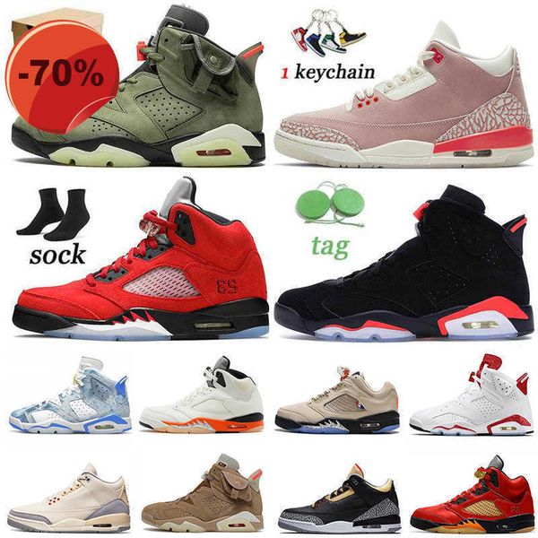 2022 with box sail women men basketball shoes retro jorden jumpman 5 6s toro muslin rust pink travis scotts pine green patchwork 5s black
2022 with box sail women men basketball shoes retro jorden jumpman 5 6s toro muslin rust pink travis scotts pine green patchwork 5s black