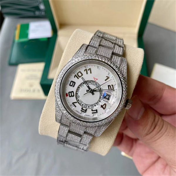 diamond watch mens watch mechanical movement watches sapphire anti-scratch lens fine steel watchcase watchband waterproof 50 meters 21008, Slivery;brown
diamond watch mens watch mechanical movement watches sapphire anti-scratch lens fine steel watchcase watchband waterproof 50 meters 21008, Slivery;brown