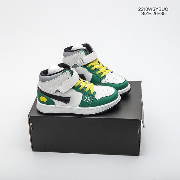 kids boy girl jumpman 1 1s high basketball shoes air jorden 25th anniversary green blue orange casual sneakers infant baby toddler youth tra
kids boy girl jumpman 1 1s high basketball shoes air jorden 25th anniversary green blue orange casual sneakers infant baby toddler youth tra