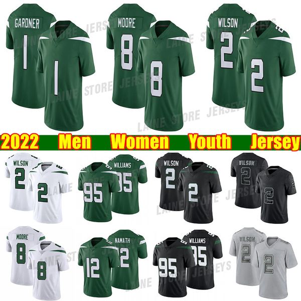 2 zach wilson 8 elijah moore football jersey sauce gardner garrett wilson braxton berrios joe namath michael carter corey davis denzel mims, Black;red
2 zach wilson 8 elijah moore football jersey sauce gardner garrett wilson braxton berrios joe namath michael carter corey davis denzel mims, Black;red