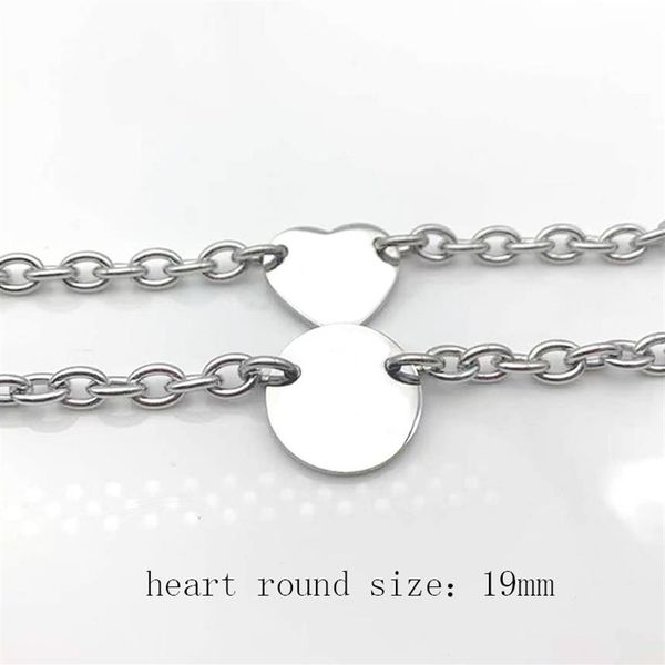 316l titanium steel heart bracelet women fashion chain on hand 19mm heart round a set of packaging couple jewelry gift for accesso277p, Black
316l titanium steel heart bracelet women fashion chain on hand 19mm heart round a set of packaging couple jewelry gift for accesso277p, Black