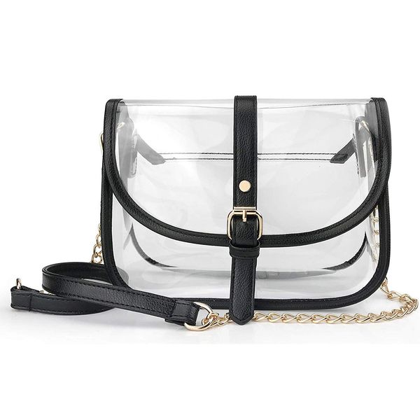 women's clear bag fashion shoulder tote bag stadium approved mini transparent crossbody purse for sports event concert festival
women's clear bag fashion shoulder tote bag stadium approved mini transparent crossbody purse for sports event concert festival