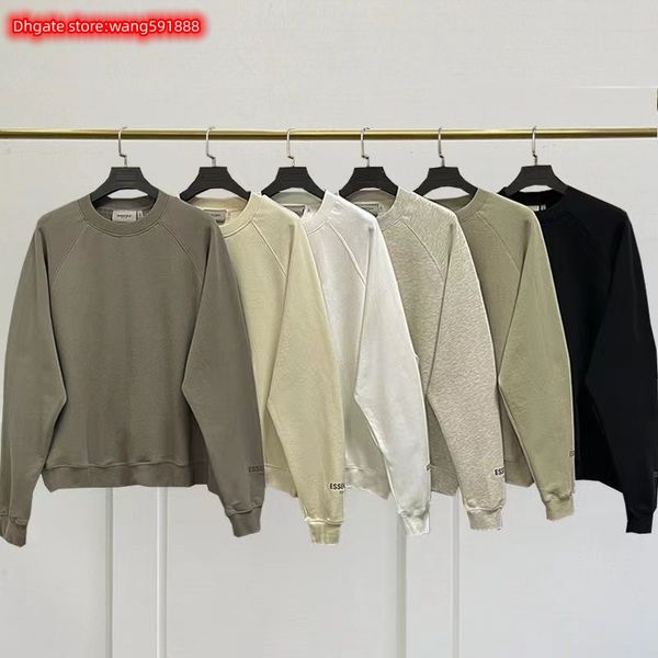 2022 fashion brand design ess round neck sweatshirts fall winter double thread chest small letter for men women loose high street, Black
2022 fashion brand design ess round neck sweatshirts fall winter double thread chest small letter for men women loose high street, Black