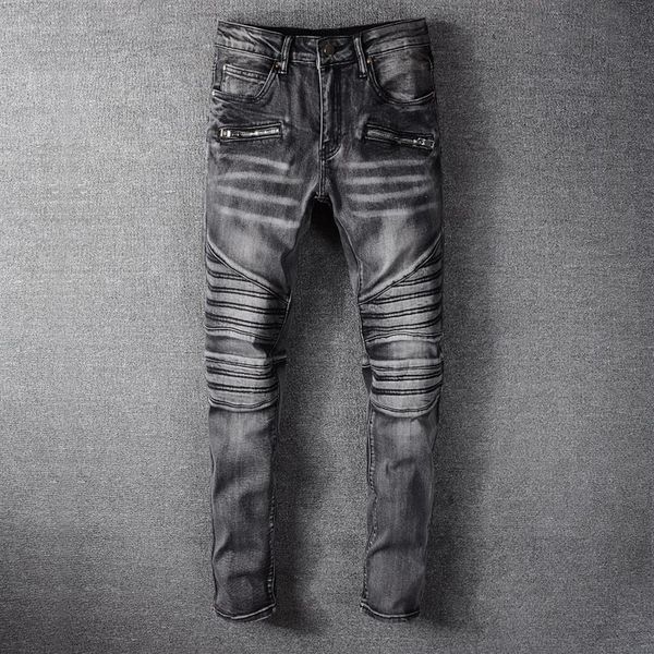 20ss mens designer jeans distressed ripped biker slim fit motorcycle denim for men s fashion jean mans pants pour homm247w, Blue
20ss mens designer jeans distressed ripped biker slim fit motorcycle denim for men s fashion jean mans pants pour homm247w, Blue