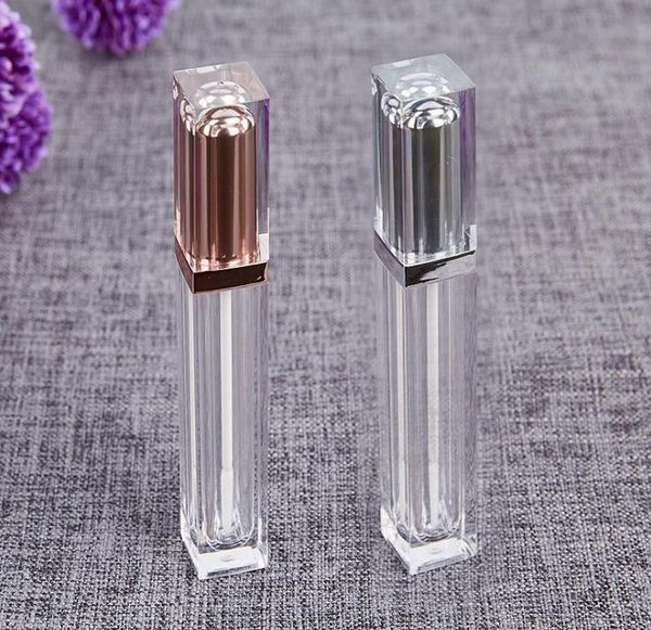 8ml lip gloss tubes bottle containers clear mini refillable lip balm bottles with lipbrush gold/silver lid for diy sample travel sn
8ml lip gloss tubes bottle containers clear mini refillable lip balm bottles with lipbrush gold/silver lid for diy sample travel sn