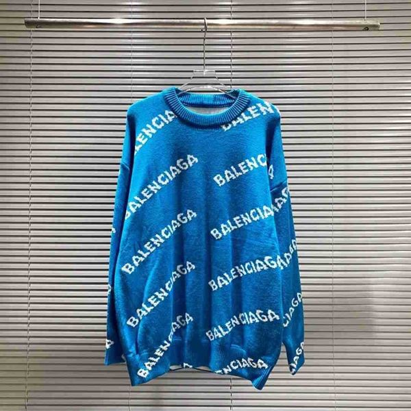 fashion autumn new sweater balemcigas winter 2022 women cardigan ladies brand paris knitted men's women's crew neck letter jacquar, White;black
fashion autumn new sweater balemcigas winter 2022 women cardigan ladies brand paris knitted men's women's crew neck letter jacquar, White;black