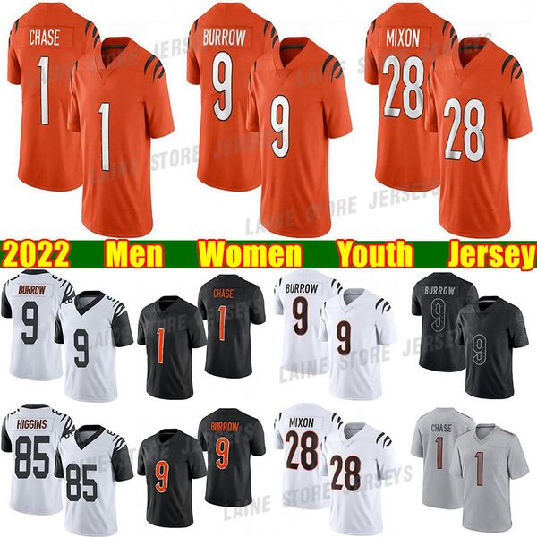 9 joe burrow 1 ja'marr chase football jersey evan mcpherson tee higgins joe mixon logan wilson sam hubbard tyler boyd daxton hill chris, Black;red
9 joe burrow 1 ja'marr chase football jersey evan mcpherson tee higgins joe mixon logan wilson sam hubbard tyler boyd daxton hill chris, Black;red