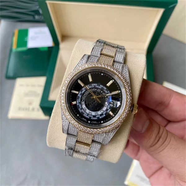 diamond watch mens watch mechanical movement watches sapphire anti-scratch lens fine steel watchcase watchband waterproof 50 meters 21012, Slivery;brown
diamond watch mens watch mechanical movement watches sapphire anti-scratch lens fine steel watchcase watchband waterproof 50 meters 21012, Slivery;brown