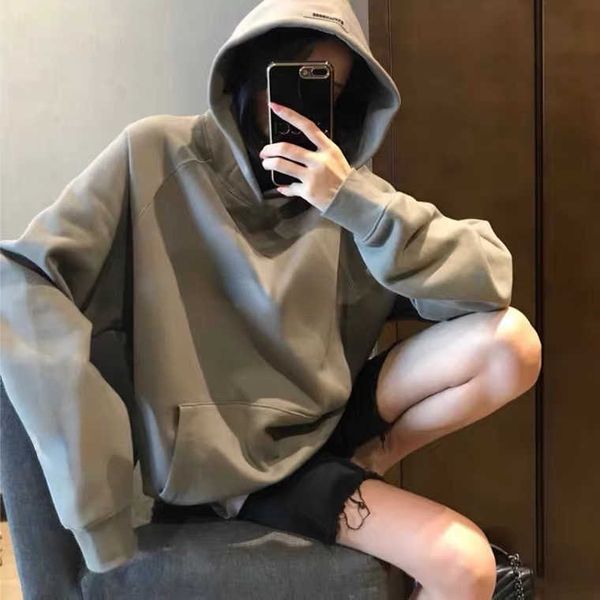 women's hoodies sweatshirts fashion essentials three dimensional plastic label plush fog autumn and winter hoodie for women, Black
women's hoodies sweatshirts fashion essentials three dimensional plastic label plush fog autumn and winter hoodie for women, Black