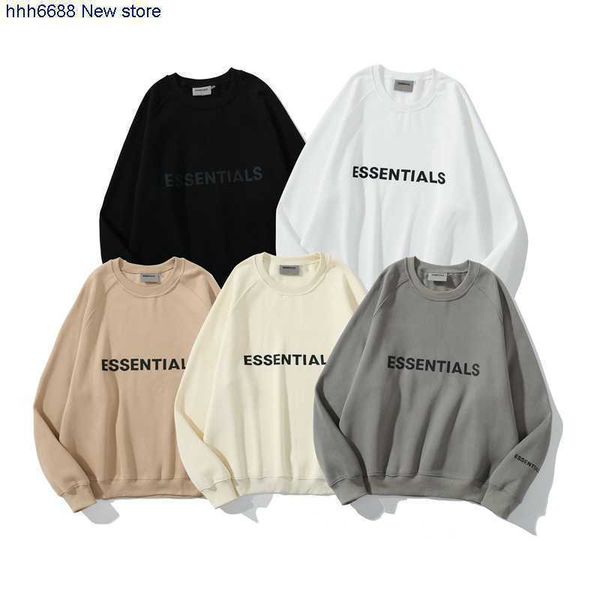 2022 new hoodies sweatshirt streetwear fashion brand essential men's women's cotton o-neck spring summer loose hip hop sweater, Black
2022 new hoodies sweatshirt streetwear fashion brand essential men's women's cotton o-neck spring summer loose hip hop sweater, Black