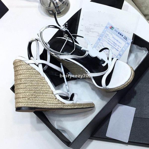 sandal women wedge espadrilles designer cassandra sandals soft straw weaving pump leather shoe .5 cm high heels adjustable buck yslity rcr, Black
sandal women wedge espadrilles designer cassandra sandals soft straw weaving pump leather shoe .5 cm high heels adjustable buck yslity rcr, Black