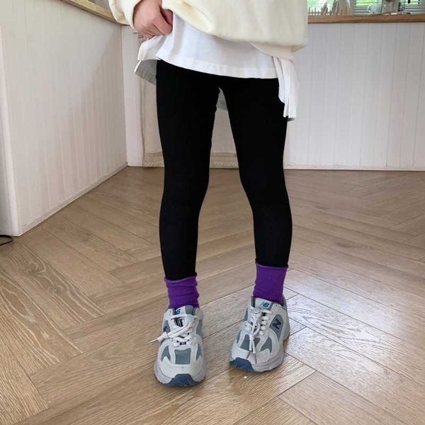 leggings tights kids 5 colors leggings 1-8 years girls fashion elastic all-match skinny pants t221020, Blue 
leggings tights kids 5 colors leggings 1-8 years girls fashion elastic all-match skinny pants t221020, Blue