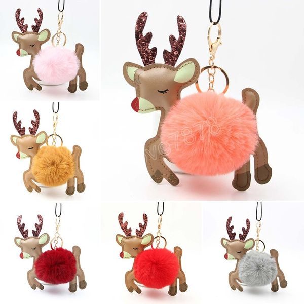 christmas reindeer keychain pendant elk car key ring hair ball key women girls bags accessories for birthday decor festive gifts, Slivery;golden
christmas reindeer keychain pendant elk car key ring hair ball key women girls bags accessories for birthday decor festive gifts, Slivery;golden