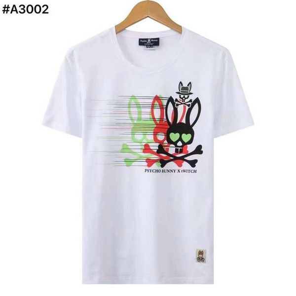 men's psychobunny skull rabbit round neck t-shirt short sleeve half sleeve undercoat for couples #012, White;black
men's psychobunny skull rabbit round neck t-shirt short sleeve half sleeve undercoat for couples #012, White;black