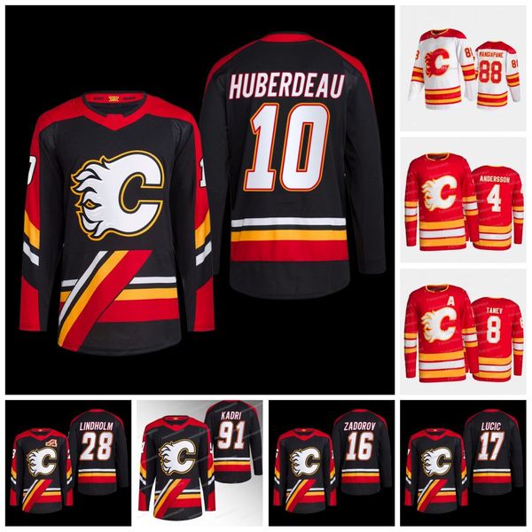 10 jonathan huberdeau flames 2022-23 reverse retro jersey 91 nazem kadri elias lindholm andrew mangiapane rasmus andersson mikael backlund, Black
10 jonathan huberdeau flames 2022-23 reverse retro jersey 91 nazem kadri elias lindholm andrew mangiapane rasmus andersson mikael backlund, Black