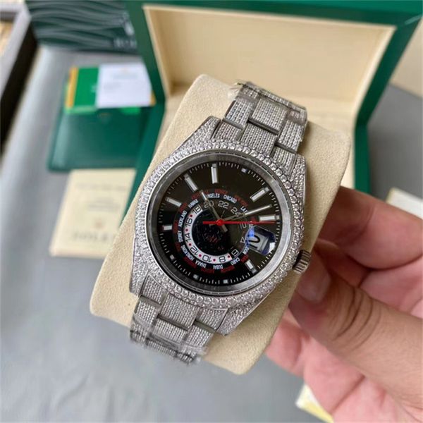 diamond watch mens watch mechanical movement watches sapphire anti-scratch lens fine steel watchcase watchband waterproof 50 meters 21004, Slivery;brown
diamond watch mens watch mechanical movement watches sapphire anti-scratch lens fine steel watchcase watchband waterproof 50 meters 21004, Slivery;brown