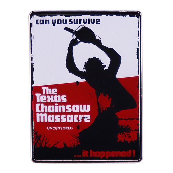 other fashion accessories can you survive horror movie poster metal enamel coats lapel badge brooch pin, Silver
other fashion accessories can you survive horror movie poster metal enamel coats lapel badge brooch pin, Silver