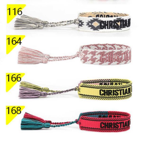 luxury fashion women's bracelets d brand bangle jewelry designer handmade braided embroidered bracelet girl woven men's fabric tas, Black
luxury fashion women's bracelets d brand bangle jewelry designer handmade braided embroidered bracelet girl woven men's fabric tas, Black