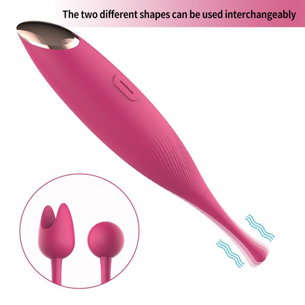costume accessories portable pen vibratorstreamlined bullet vibratorschangealbe head stimulation10 mode strong stimulator penisring lesbian, Silver
costume accessories portable pen vibratorstreamlined bullet vibratorschangealbe head stimulation10 mode strong stimulator penisring lesbian, Silver