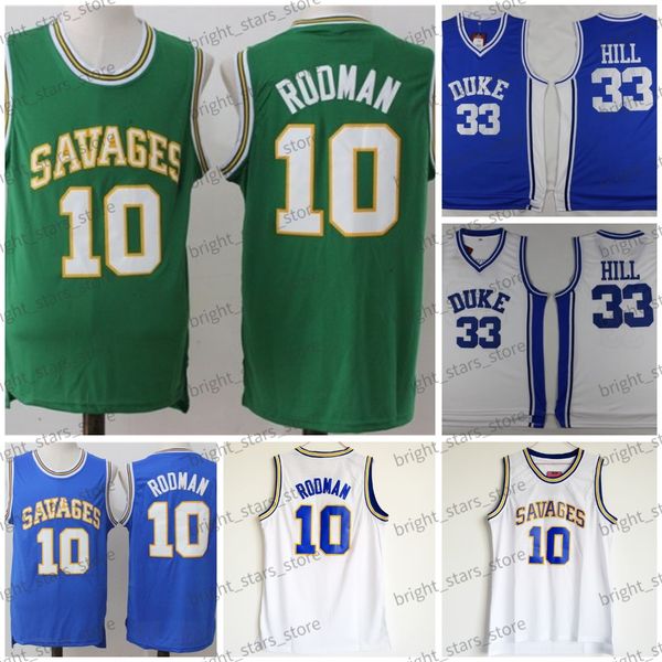 ncaa 10 dennis rodman basketball jersey duke blue 33 grant hill oklahoma savages high school university college jerseys stitched mens, Black
ncaa 10 dennis rodman basketball jersey duke blue 33 grant hill oklahoma savages high school university college jerseys stitched mens, Black
