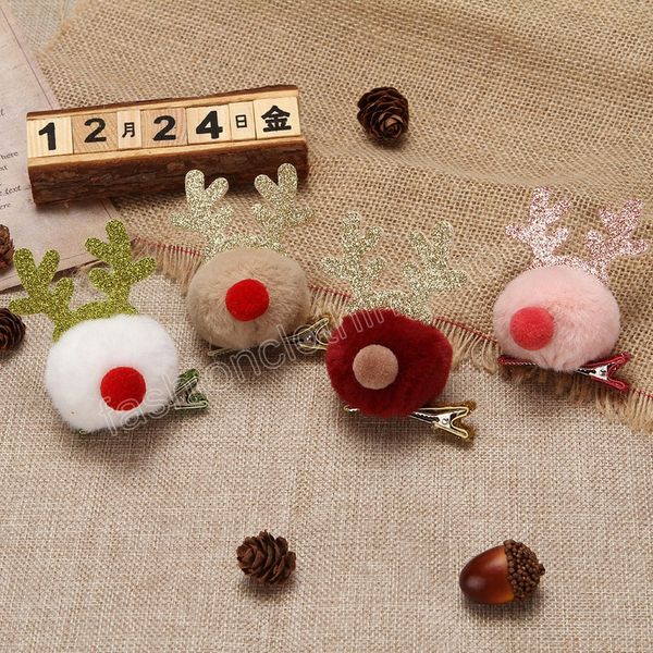 christmas hair clips cute hairball elk xmas hairpin women girl headwear new year party ornament hair accessories, Slivery;white
christmas hair clips cute hairball elk xmas hairpin women girl headwear new year party ornament hair accessories, Slivery;white