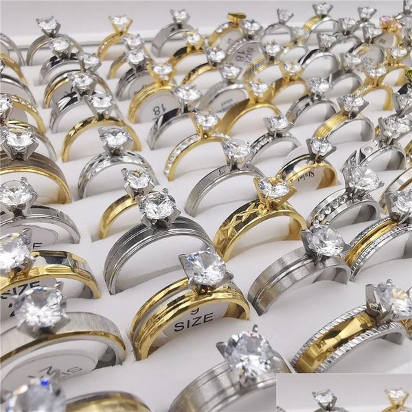 band rings 50pcs / pack rose gold sier crystal stone engagement ring fashion cubic zirconia womens jewelry drop delivery 2022 dhdgm, Silver
band rings 50pcs / pack rose gold sier crystal stone engagement ring fashion cubic zirconia womens jewelry drop delivery 2022 dhdgm, Silver