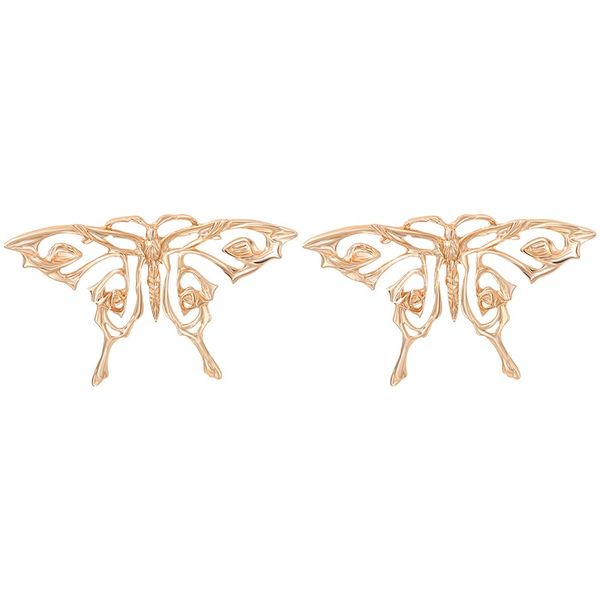 exaggerated butterfly gold dangle earrings vintage metal geometric insect earrings statement jewelry for women party gift, Silver
exaggerated butterfly gold dangle earrings vintage metal geometric insect earrings statement jewelry for women party gift, Silver