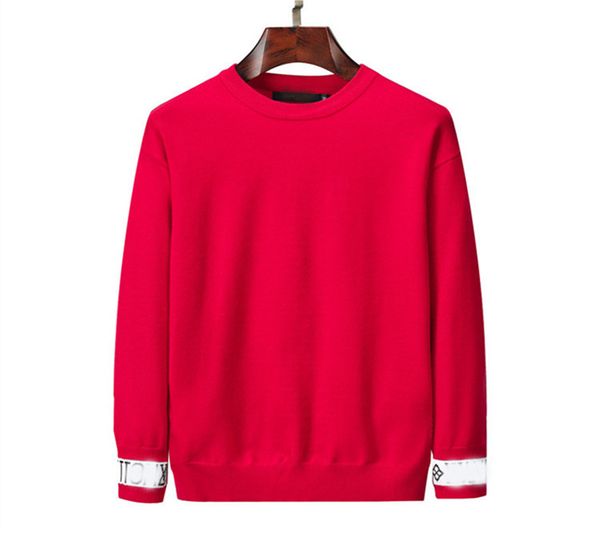 designer brand men's sweaters 100% cotton long sleeve pullovers for mens womens classic striped plain sweatshirts autumn winter warm co, White;black
designer brand men's sweaters 100% cotton long sleeve pullovers for mens womens classic striped plain sweatshirts autumn winter warm co, White;black