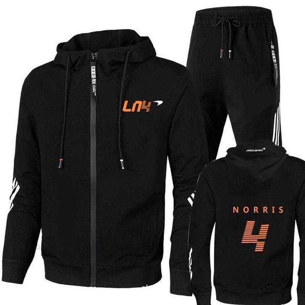 tracksuits spring men's zipper sports hoodie pants suit f1 mclaren racing formula one driver lando norris men's casual 2-piece set, Gray
tracksuits spring men's zipper sports hoodie pants suit f1 mclaren racing formula one driver lando norris men's casual 2-piece set, Gray