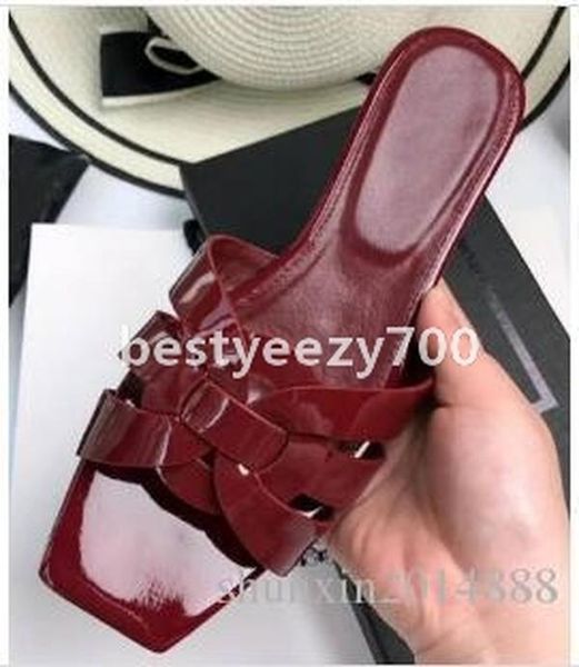 sandal brand new women tribute flat sandals shoes woman fashion slipper genuine patent leather slide with intertwining straps san yslity mjx, Black
sandal brand new women tribute flat sandals shoes woman fashion slipper genuine patent leather slide with intertwining straps san yslity mjx, Black