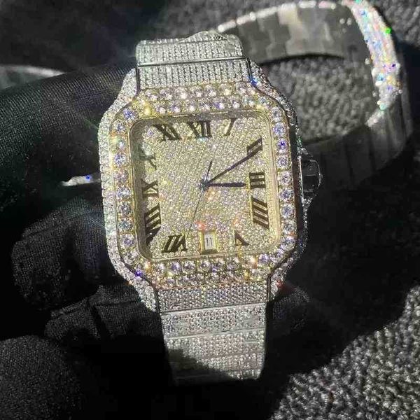 rose gold mixed sier large diamond roman numerals luxury miss square mechanical mens icing cubic zirconia watchv58w, Slivery;brown
rose gold mixed sier large diamond roman numerals luxury miss square mechanical mens icing cubic zirconia watchv58w, Slivery;brown