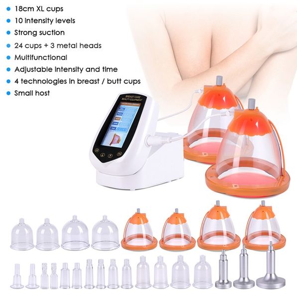 portable slim equipment 24 cups vacuum therapy machine orange vacuum cupping massagers buttocks lifter bigger butt hip enhancer body shaping
portable slim equipment 24 cups vacuum therapy machine orange vacuum cupping massagers buttocks lifter bigger butt hip enhancer body shaping
