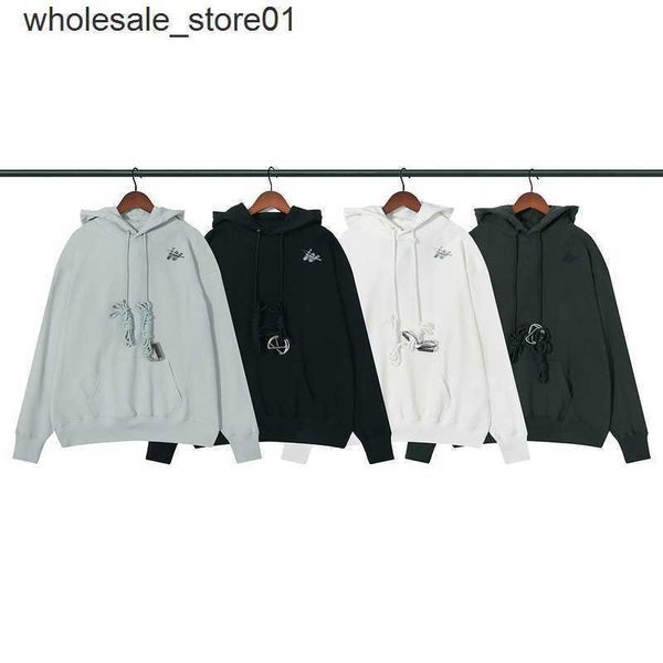 men's hoodies designer sweatshirts we11done mi same iron ring long drawcord men women lovers' looped hoodie, Black
men's hoodies designer sweatshirts we11done mi same iron ring long drawcord men women lovers' looped hoodie, Black