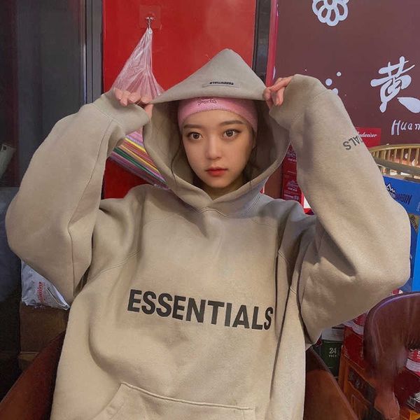 2022 new hoodies sweatshirt streetwear fashion brand essential men's women's reflective letters fleece oversized hip hop 1fro, Black
2022 new hoodies sweatshirt streetwear fashion brand essential men's women's reflective letters fleece oversized hip hop 1fro, Black