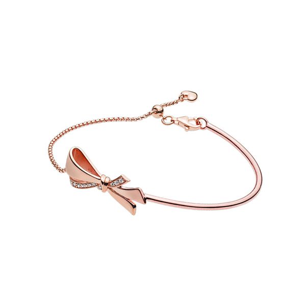 rose gold sparkling bow slider bracelets with original box for pandora real sterling silver hand chain women wedding jewelry girlfriend gift, Golden;silver
rose gold sparkling bow slider bracelets with original box for pandora real sterling silver hand chain women wedding jewelry girlfriend gift, Golden;silver