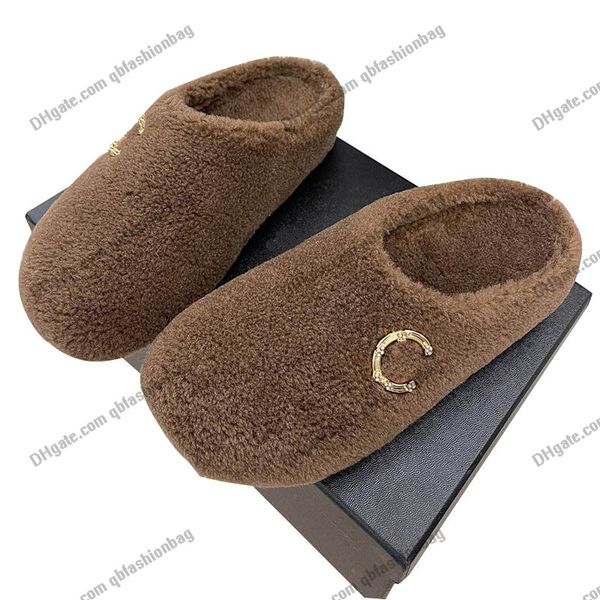 22ss womens f/w wool scuffs slipper flat heels indoor mule warm comfy slip on slides retro brown flip flops loafers france designer metal le, Black
22ss womens f/w wool scuffs slipper flat heels indoor mule warm comfy slip on slides retro brown flip flops loafers france designer metal le, Black