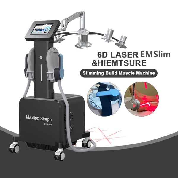 6d lipolaser red light therapy non-invasive body slimming 635nm lipo laser with 2 handles emslim fat removal hiemt ems body sculpt muscle bu
6d lipolaser red light therapy non-invasive body slimming 635nm lipo laser with 2 handles emslim fat removal hiemt ems body sculpt muscle bu