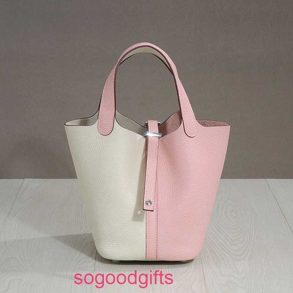 designer herme bags women's picotin lock handbags tote bag color matching leather vegetable basket bag spring and summer layer cowhide
designer herme bags women's picotin lock handbags tote bag color matching leather vegetable basket bag spring and summer layer cowhide