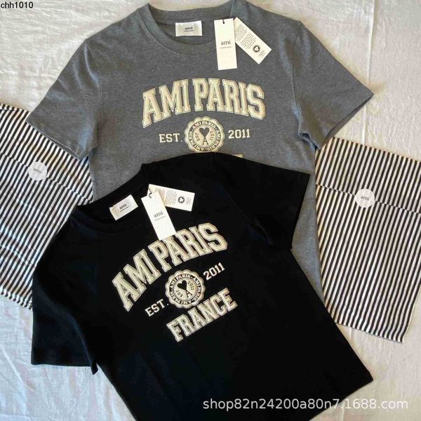 designer classic amis tee de coeur 22 aw designer collection banner short sleeve t-shirt breathable and loose sport is essential, White;black
designer classic amis tee de coeur 22 aw designer collection banner short sleeve t-shirt breathable and loose sport is essential, White;black