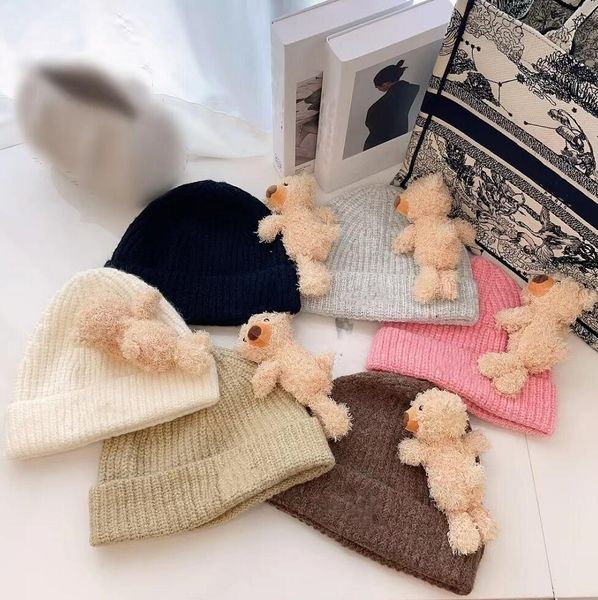 women bear knitting beanie hat fashion cute cartoon couples winter beanies caps solid woolen letter knitted cap designer knit hats for women, Blue;gray
women bear knitting beanie hat fashion cute cartoon couples winter beanies caps solid woolen letter knitted cap designer knit hats for women, Blue;gray