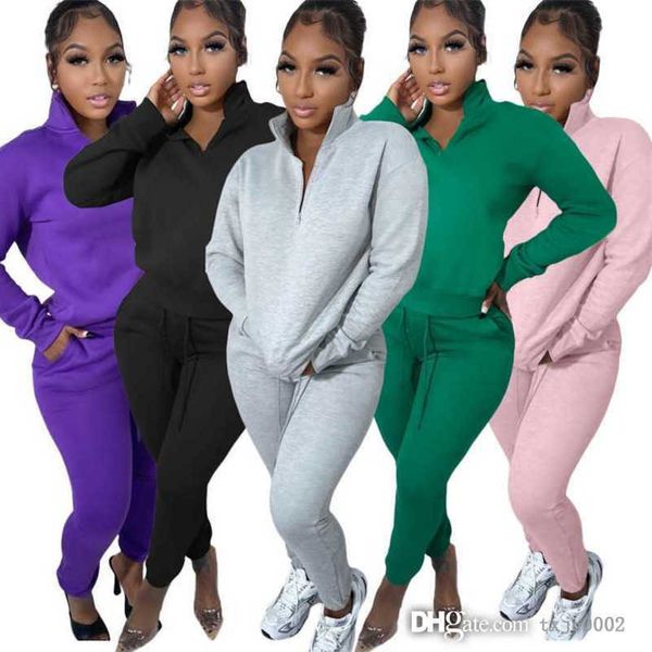 new autumn winter women tracksuits two piece set long sleeve plush pullover hoodie sport pants casual outfits sweatsuits, Gray
new autumn winter women tracksuits two piece set long sleeve plush pullover hoodie sport pants casual outfits sweatsuits, Gray